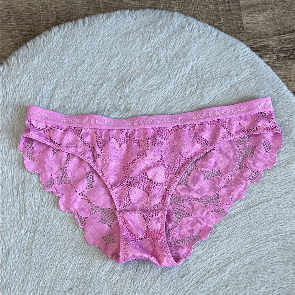 Juicy Couture Floral Lace Panty M